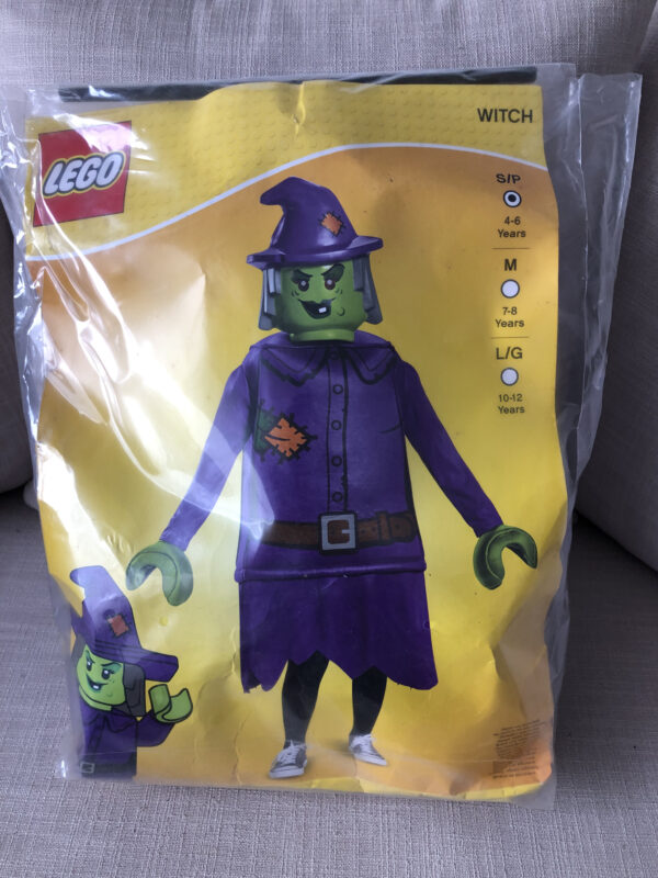 Disfraz Lego Brujita Niñas Talla 4 a 8 años - Imagen 5