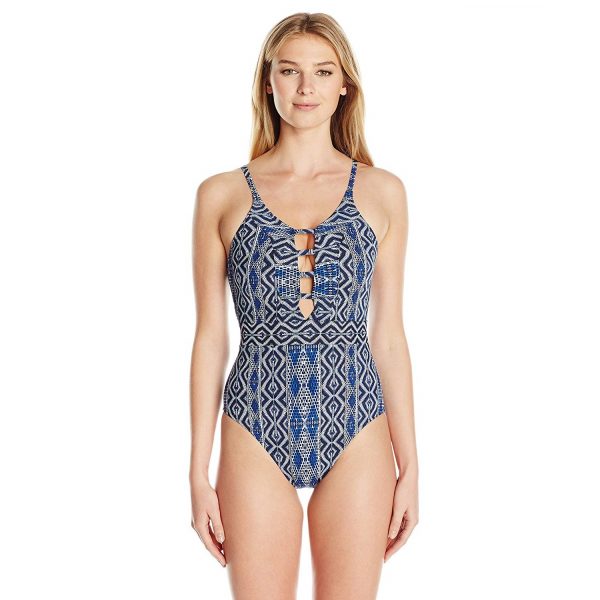 Ropa de Baño La Blanca Modelo Keyhole Talla 4