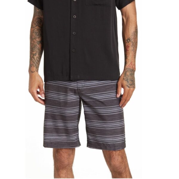 Short Rip Curl Híbrido Modelo Pier Negro Talla 31