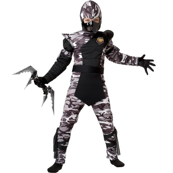 Disfraz Ninja Camo Niños 7 a 11 años