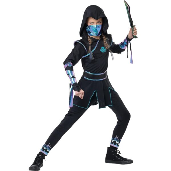 Disfraz Ninja Niñas Talla 8 a 10 años